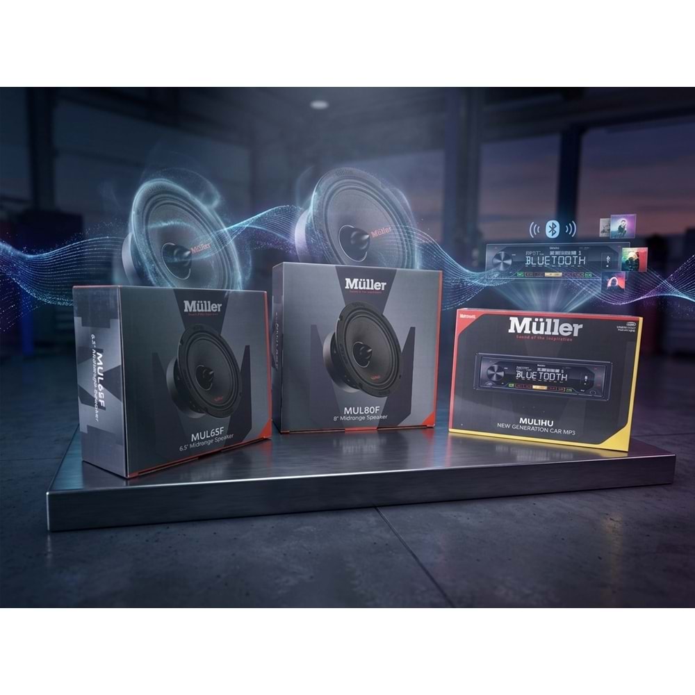 Müller Mul1hu 4X60 Watt Oto Teyp
