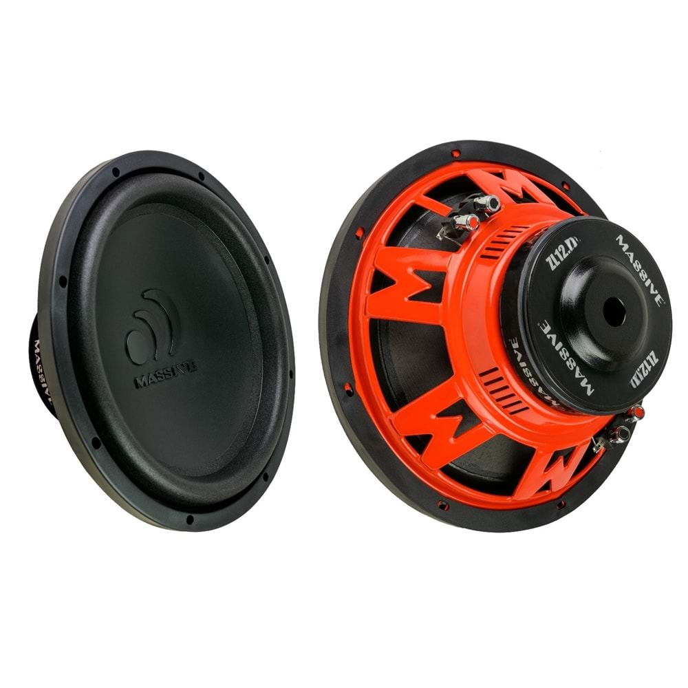 Massive MS-ZL12 30 Cm 500 Rms 1400 Watt Subwoofer