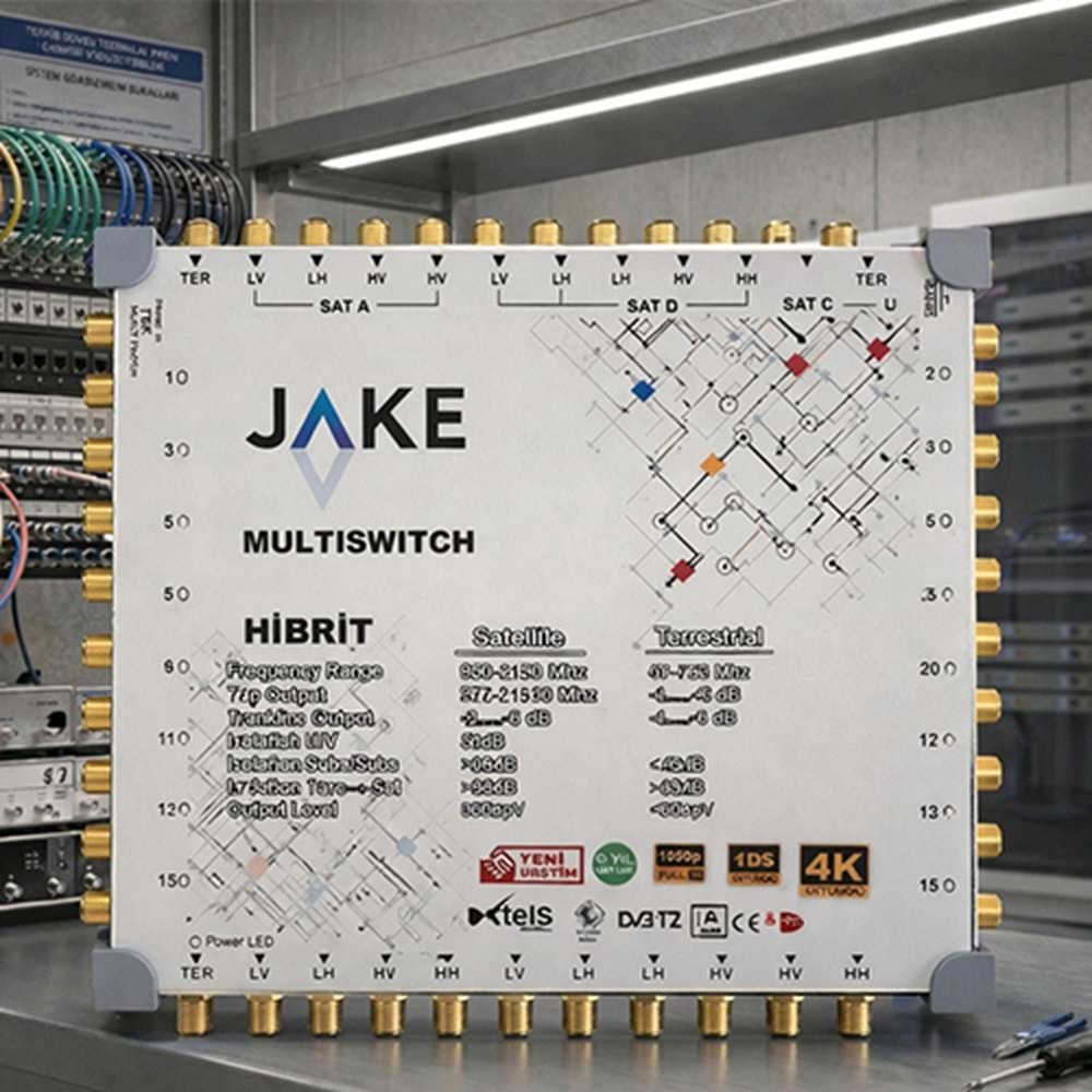 Jake 10/24 Hibrit Merkezi Anten Santrali