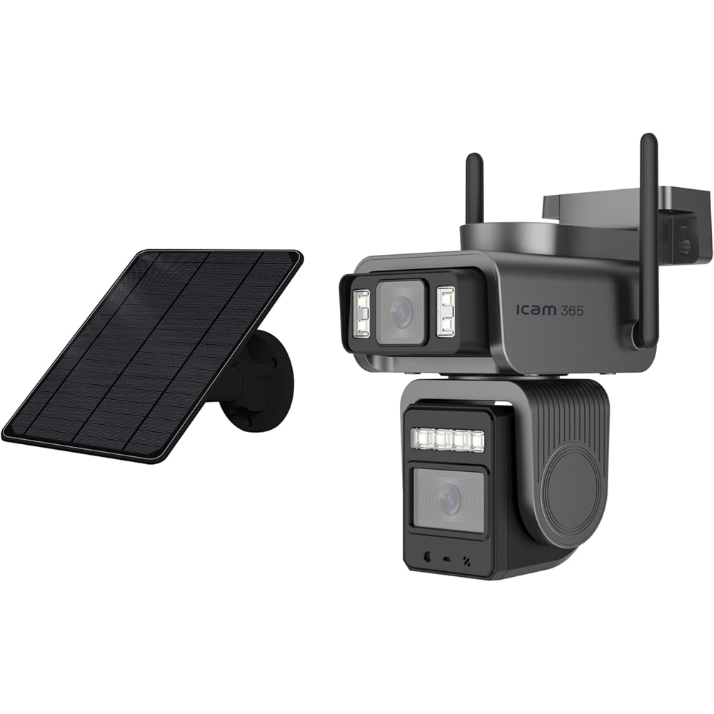 ICAM365 A440 4G AOV Güneş Enerjili PTZ Kamera