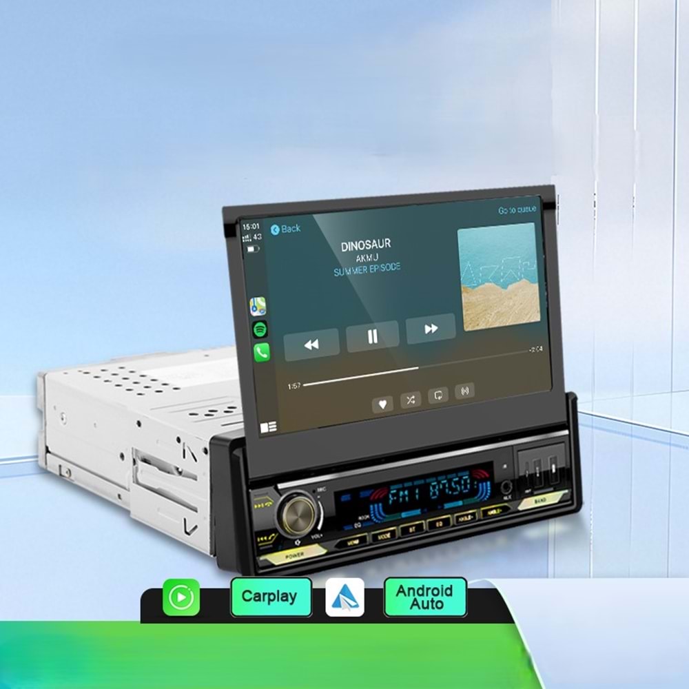 Megavox MGX-1662 7 İnç Android İndach Teyp
