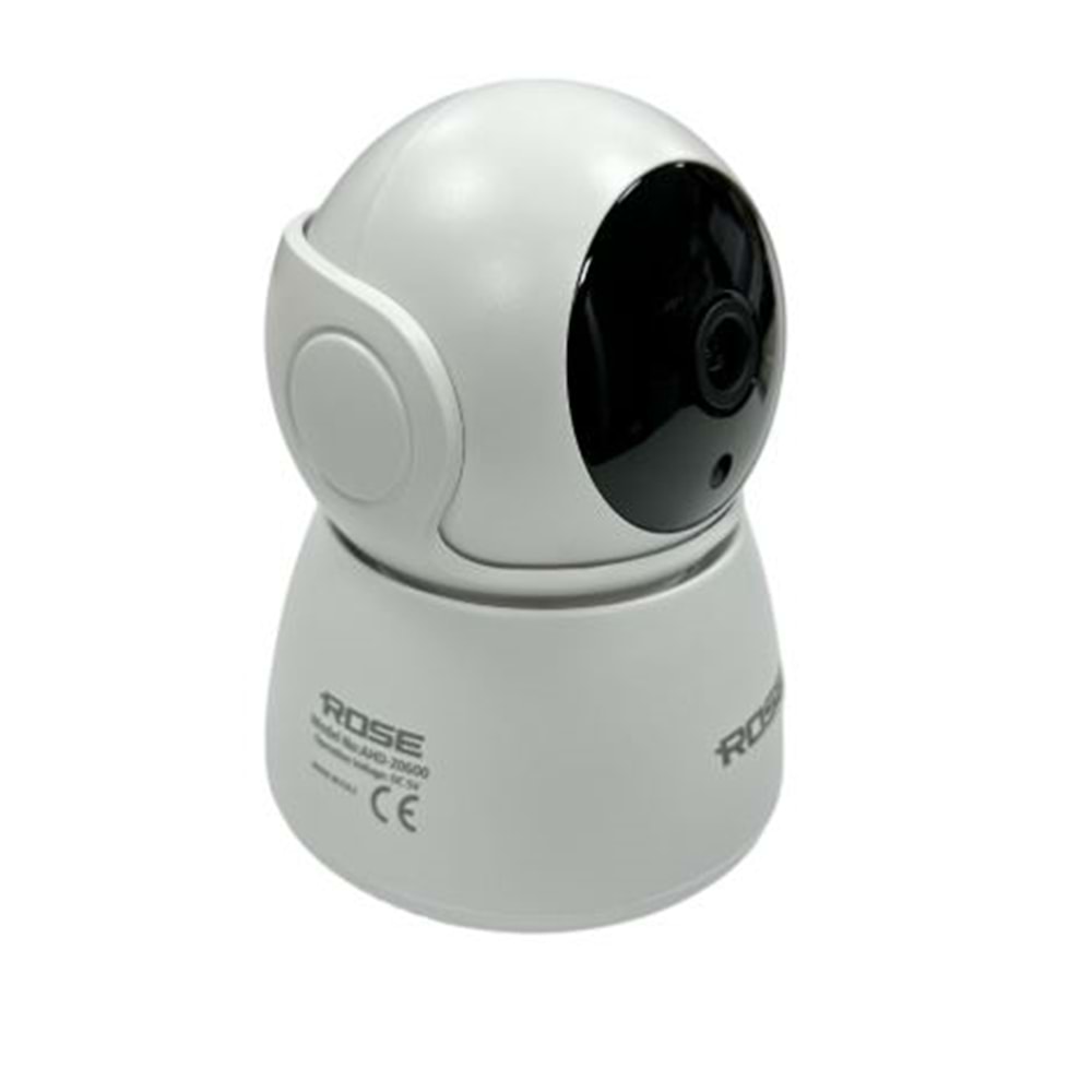ROSE AHD-20600 İç Ortam Akıllı Wireless Kamera 360 Derece Hareketli