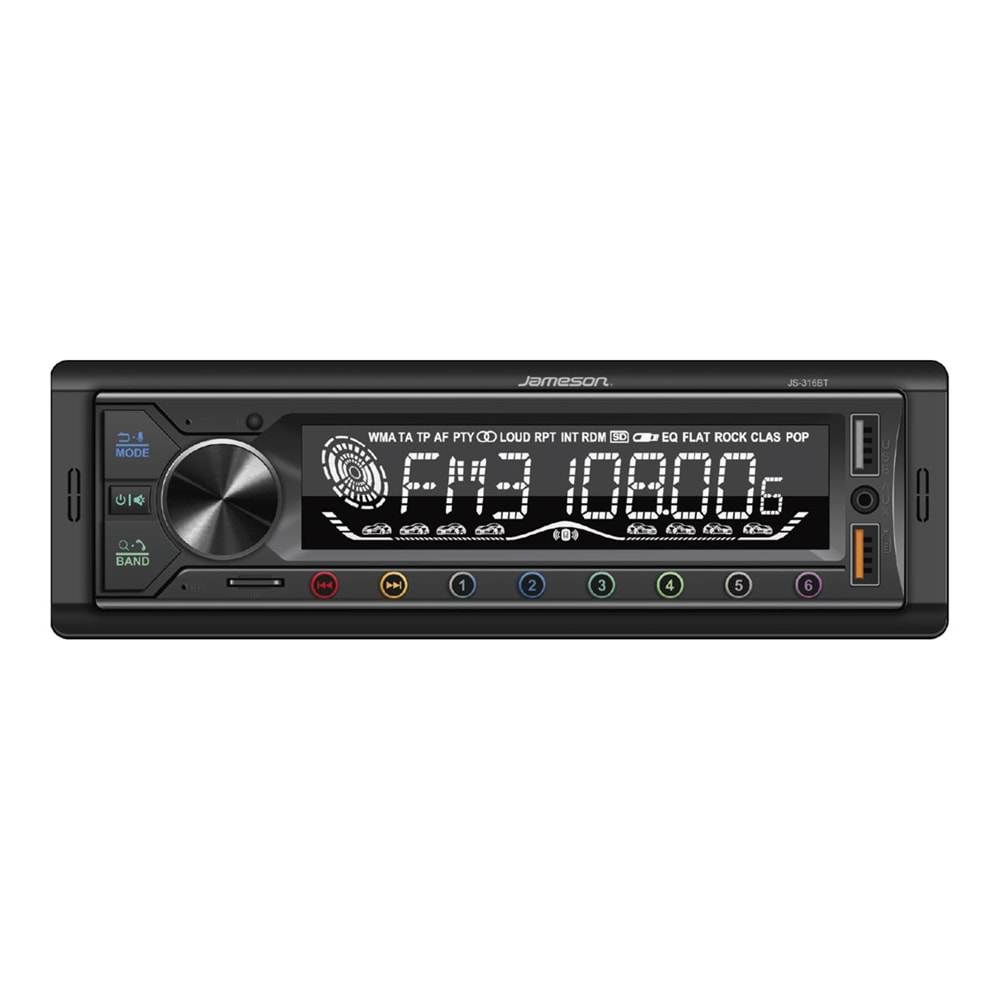 Jameson JS-316 BT Oto Teyp