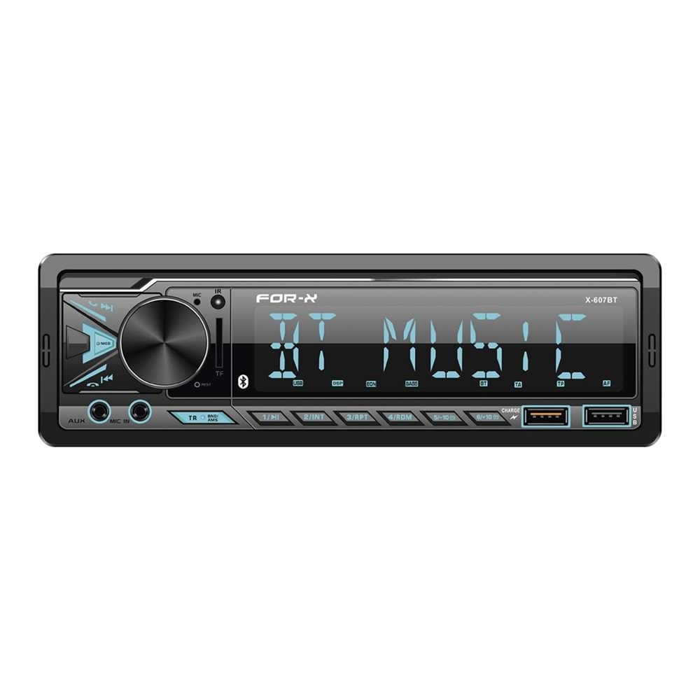 For-x X-607BT 4x60 Watt Oto Teyp