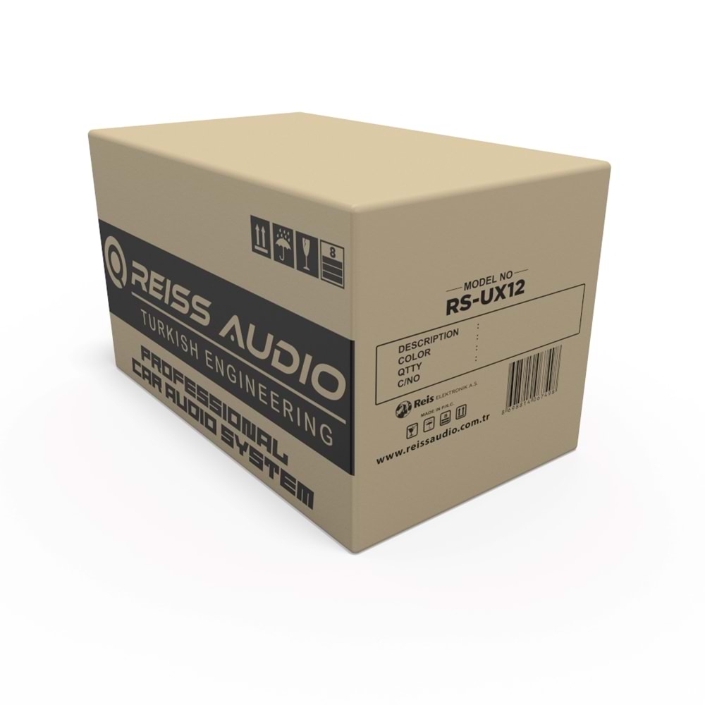 REİS RS-UX12 1000W SUBWOFER