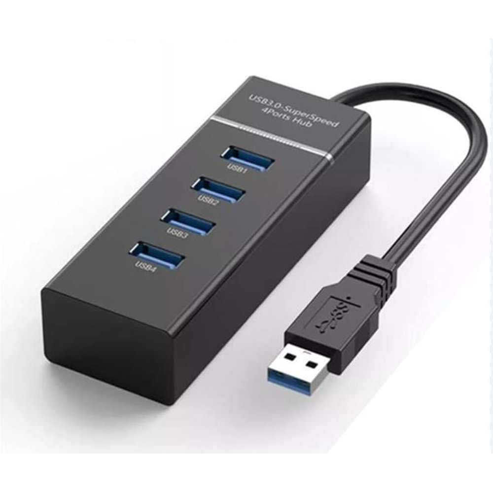 4 Port Usb Hub 3.0 Usb Çoklayıcı Işıklı Usb Çoğaltıcı