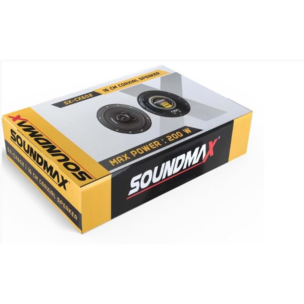 SOUNDMAX SX-SC602 16 CM 200W COAXIEL HOPARLÖR