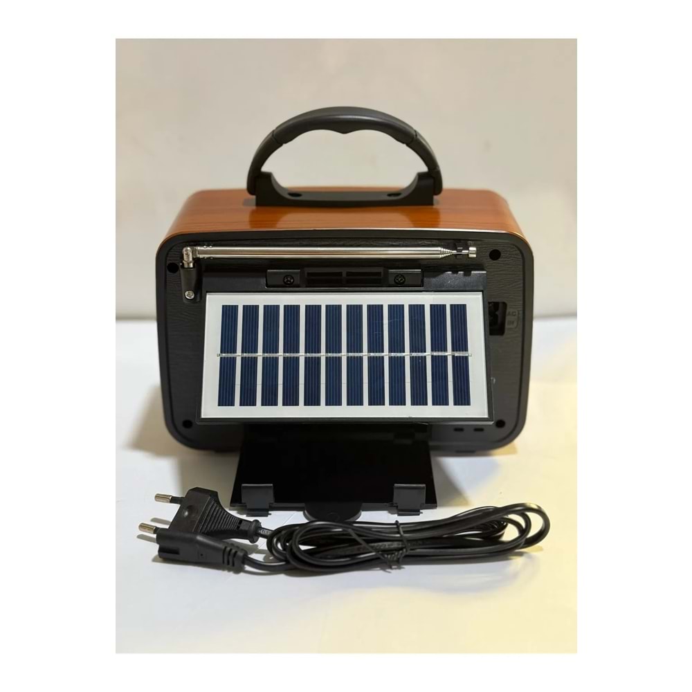 Everton Rt-301 Solar Enerjili Bluetooth Nostaljik Radyo