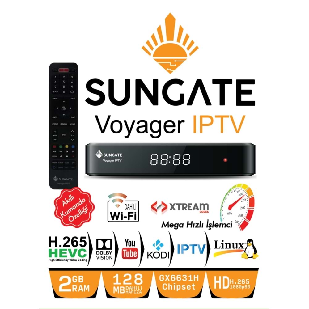 Sungate Voyager Iptı Uydu Cihazı