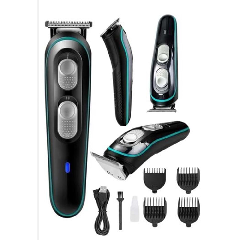 Dıngılg 6 Farklı Sac Sakal Traş Makinesi