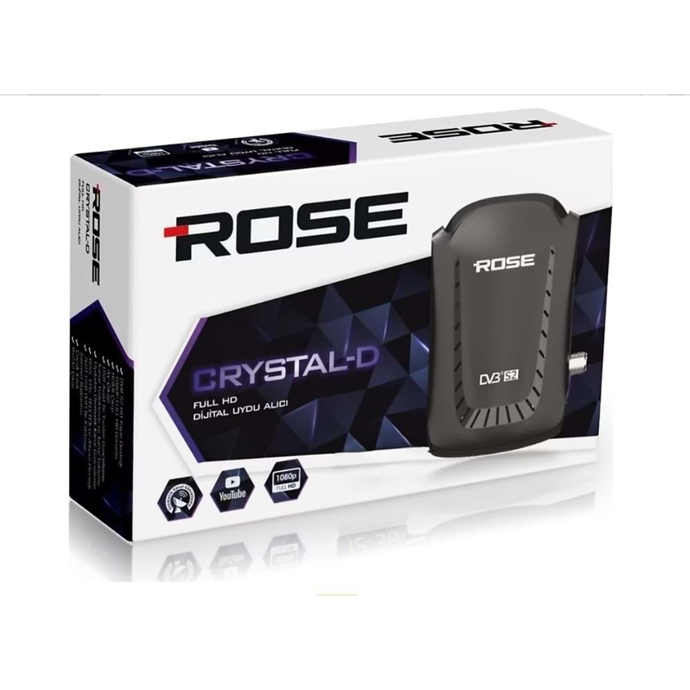 Rose Cristal Hd Uydu Alıcı