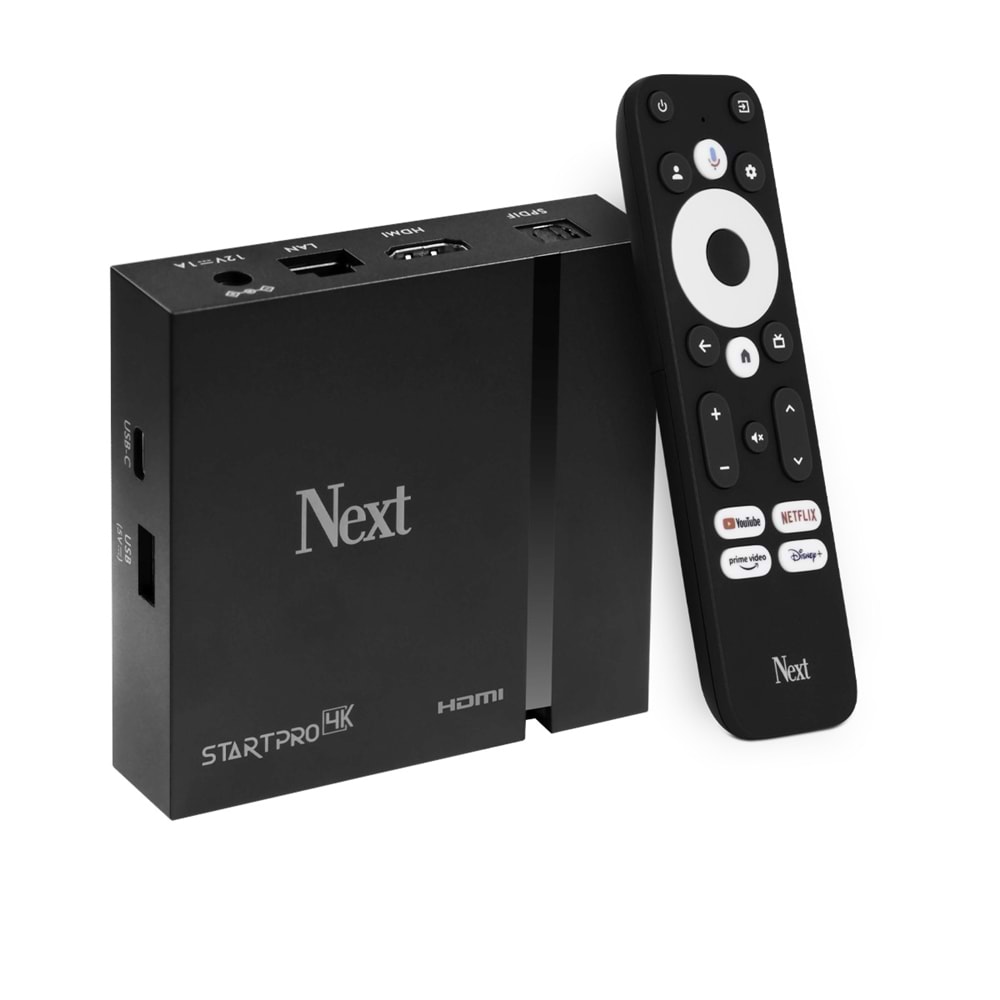 Next Start Pro 4K Tv Lisansli Android Box
