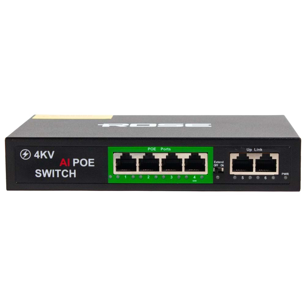 Rose SR-420 4+2 Poe Ethernet Swich