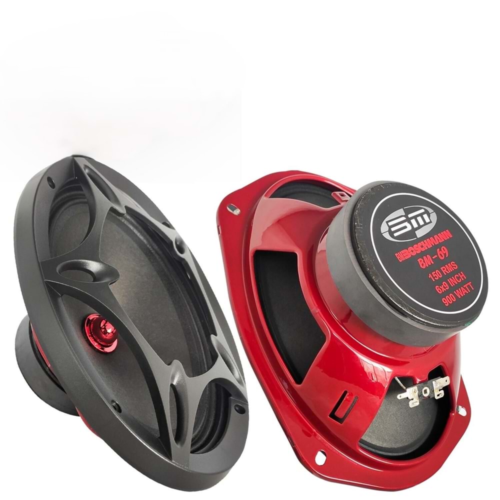 Boschmann XM-69 150 Rms 1000 Watt Oval Midrange