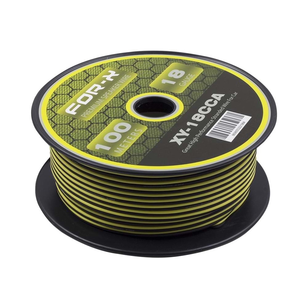 For-x XY-18CCA 18 Ga 100 Metre Hoparlör Kablosu