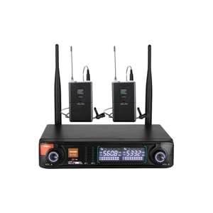 Rose R-702-YY 2-Yaka Telsiz Mikrofon