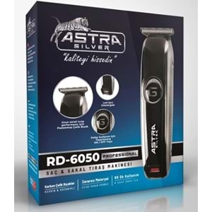 ASTRA SİLVER RD-6050 Profesyonel Saç Sakal Tıraş Makinesi