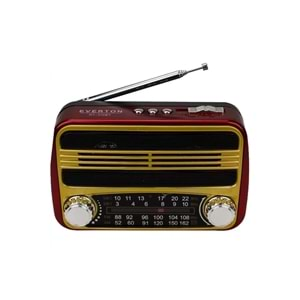 Everton RT-310BT Bluetooth FM Radyo USB Ve TF Kart Destekli Nostalji Müzik Kutusu