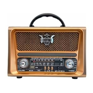 Everton Rt-780 Bluetooth-Usb-Sd-Fm Nostaljik Radyo