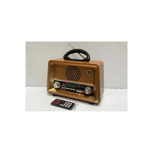 Everton Rt-818 Bluetooth-Usb-Sd-Fm Nostaljik Radyo