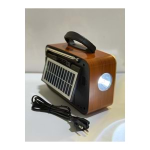 Everton Rt-301 Solar Enerjili Bluetooth Nostaljik Radyo