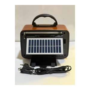 Everton Rt-301 Solar Enerjili Bluetooth Nostaljik Radyo