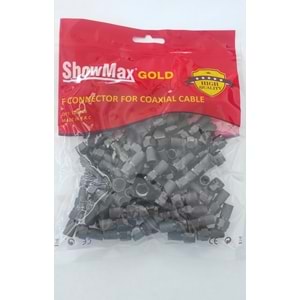 Showmax SH-4305 Contalı Siyah F Konnektör