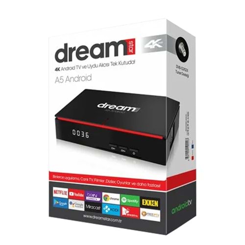 Dreamstar A5 Ultra HD Android TV BOX