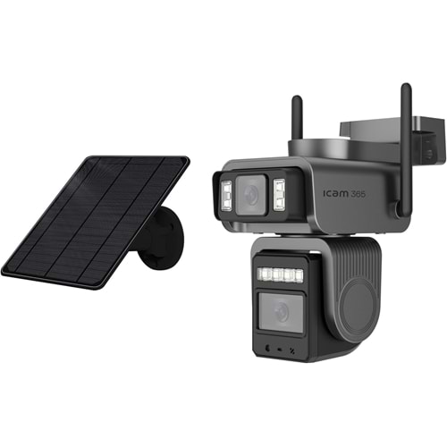 ICAM365 A440 4G AOV Güneş Enerjili PTZ Kamera
