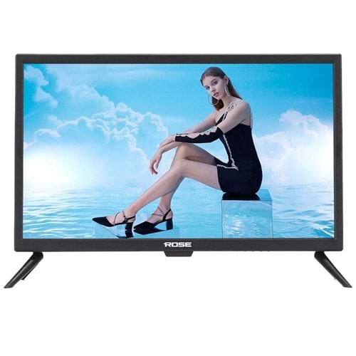 Rose CM-122 22 Monitör Kumandalı Hdmı-Usb-Vga 12Volt/220