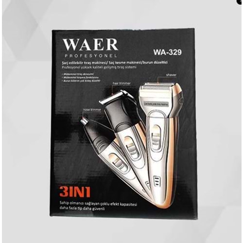 WAER 3IN1 WA-329 TRAŞ MAKİNESİ