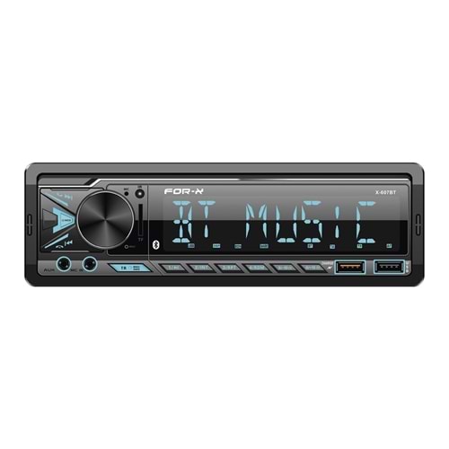 For-x X-607BT 4x60 Watt Oto Teyp