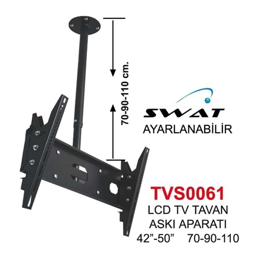 Swat Tv Tavan Askı Aparatı 42-50 İnç Arası