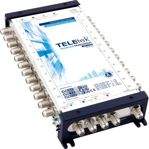 Teletek MV-524 5 Girişli 24 Çıkışlı Uydu Santral
