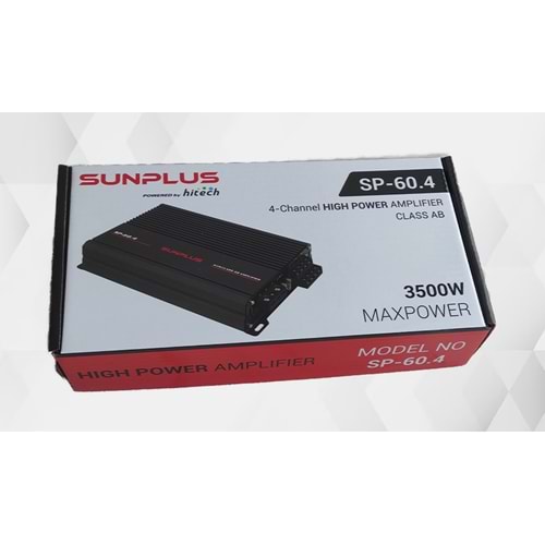 Sunplus SP-60.4 4 CH 3500W ANFİ