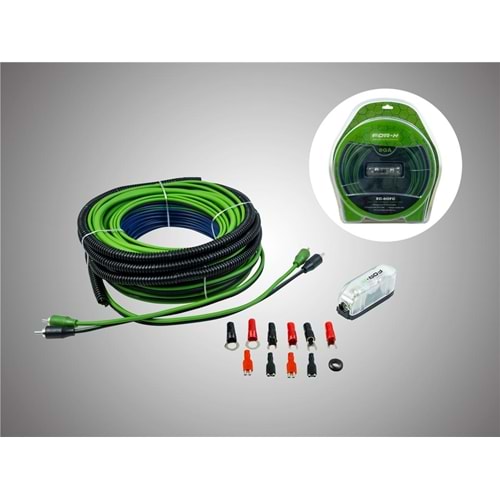 For-x XC-8 OFC Yeşil Power Kablo