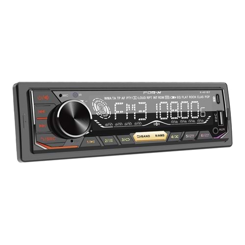 For-x X-401BT 60 Watt Oto Teyp