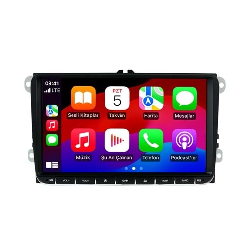 Blueway BS-90Q 9 inç Vw Universal 4+64 Multimedia