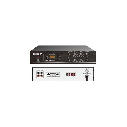 Fully FS-1080 80 Watt 70/100 Hat Trafolu Amfi
