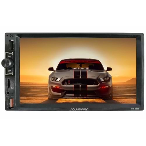 Soundway SW-6300 Şahin Dauble Oto Teyp