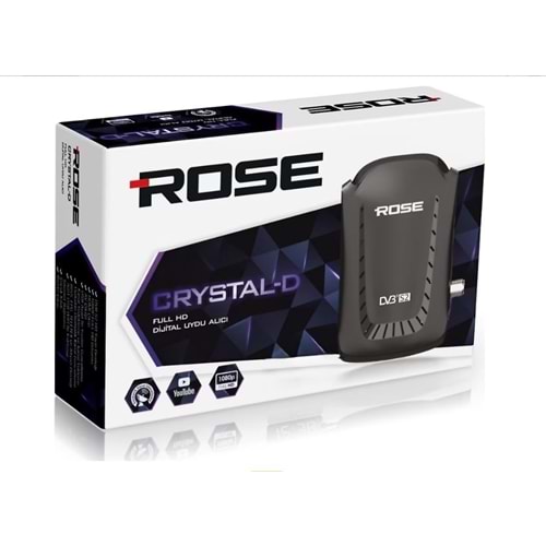 Rose Cristal Hd Uydu Alıcı