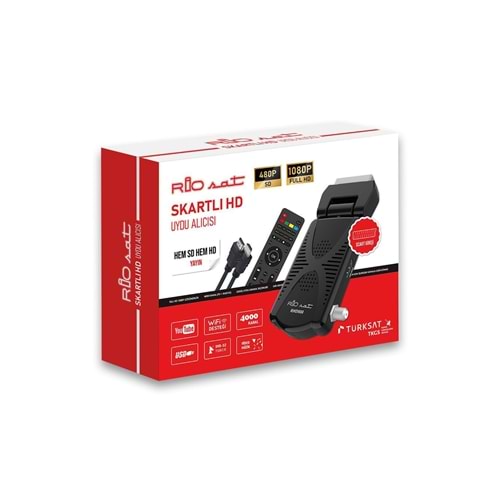 Riosat Skartlı Hd Uydu Alıcı