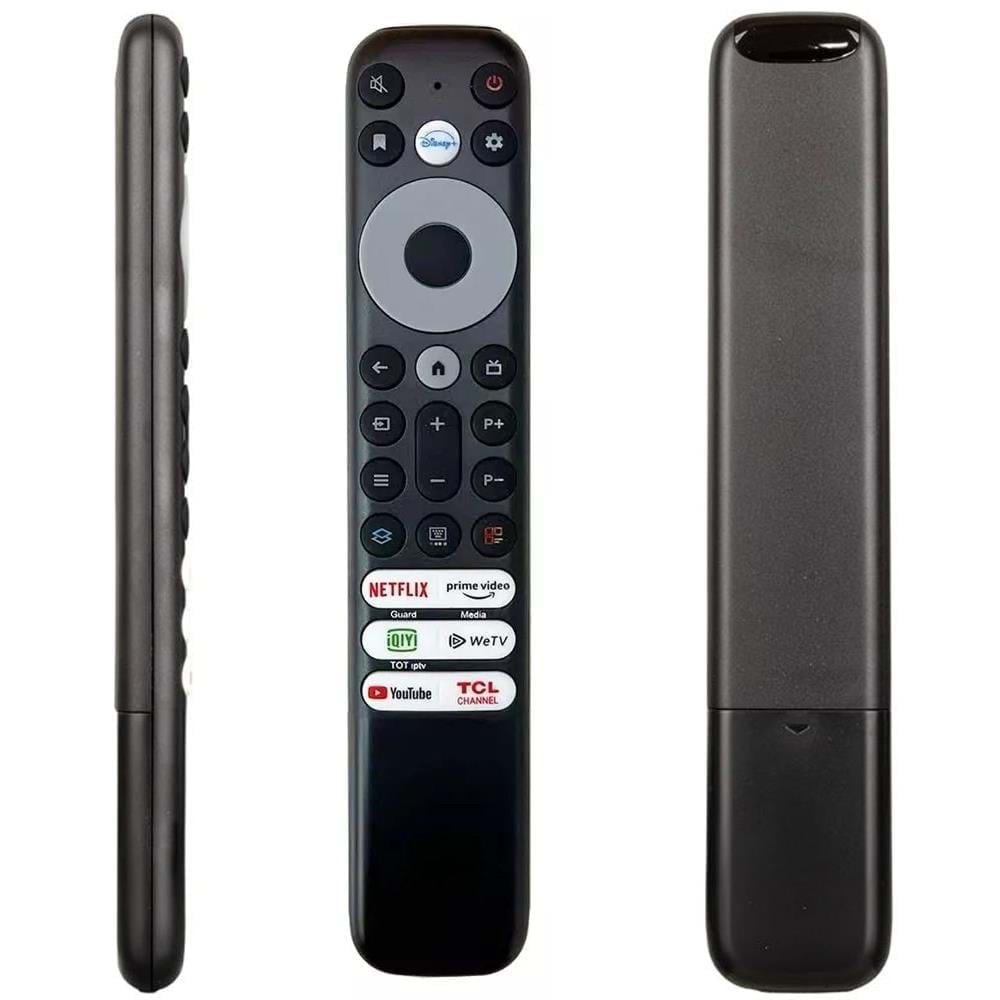 Huayu TCL RM-L1768 - RC902V - RMR1 Netflix-Prime Video-Guard-Media-Youtube Tuşlu Ses Komutsuz Lcd Led Tv Kumandası