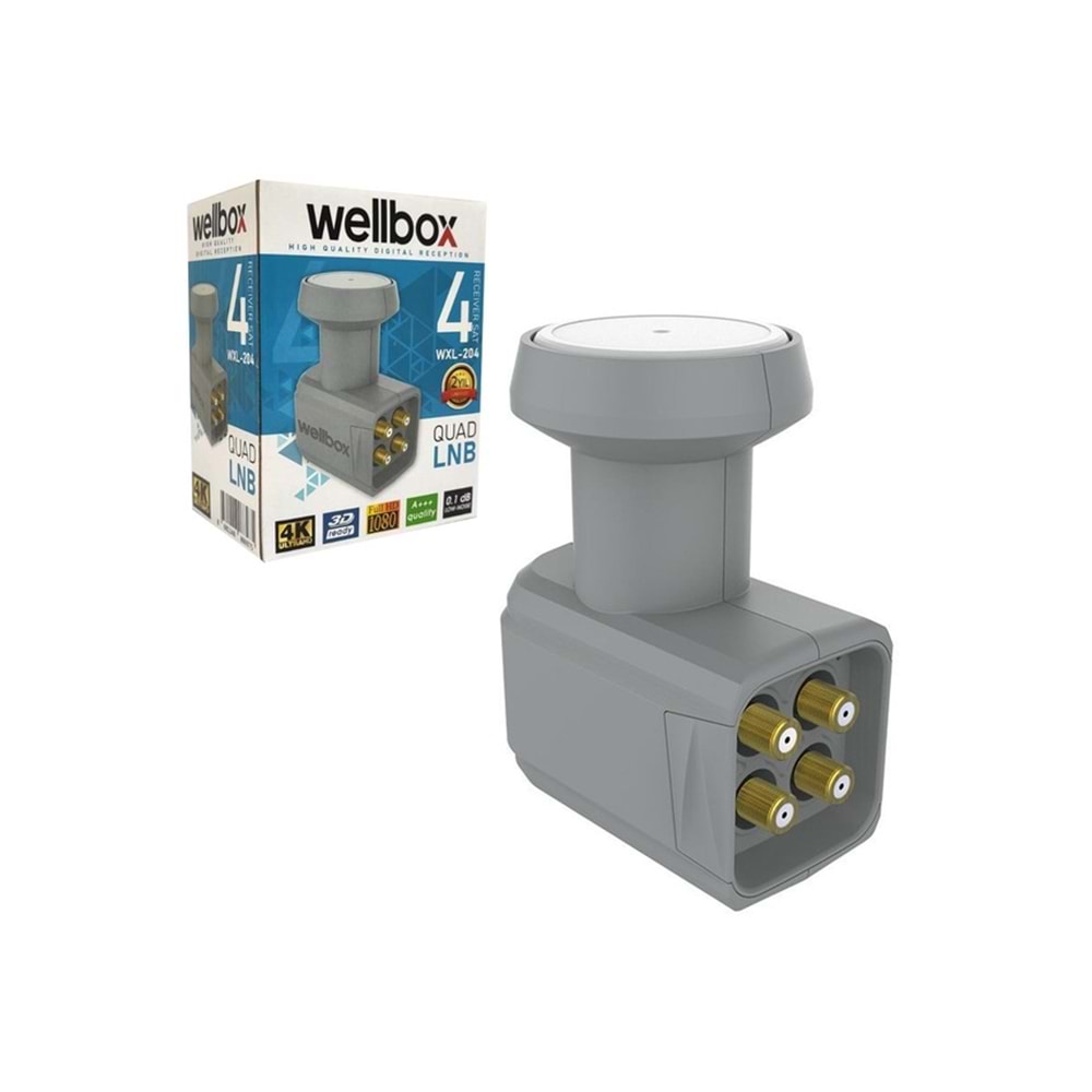 WELLBOX WXL-204 QUAD ÜNİVERSAL LNB