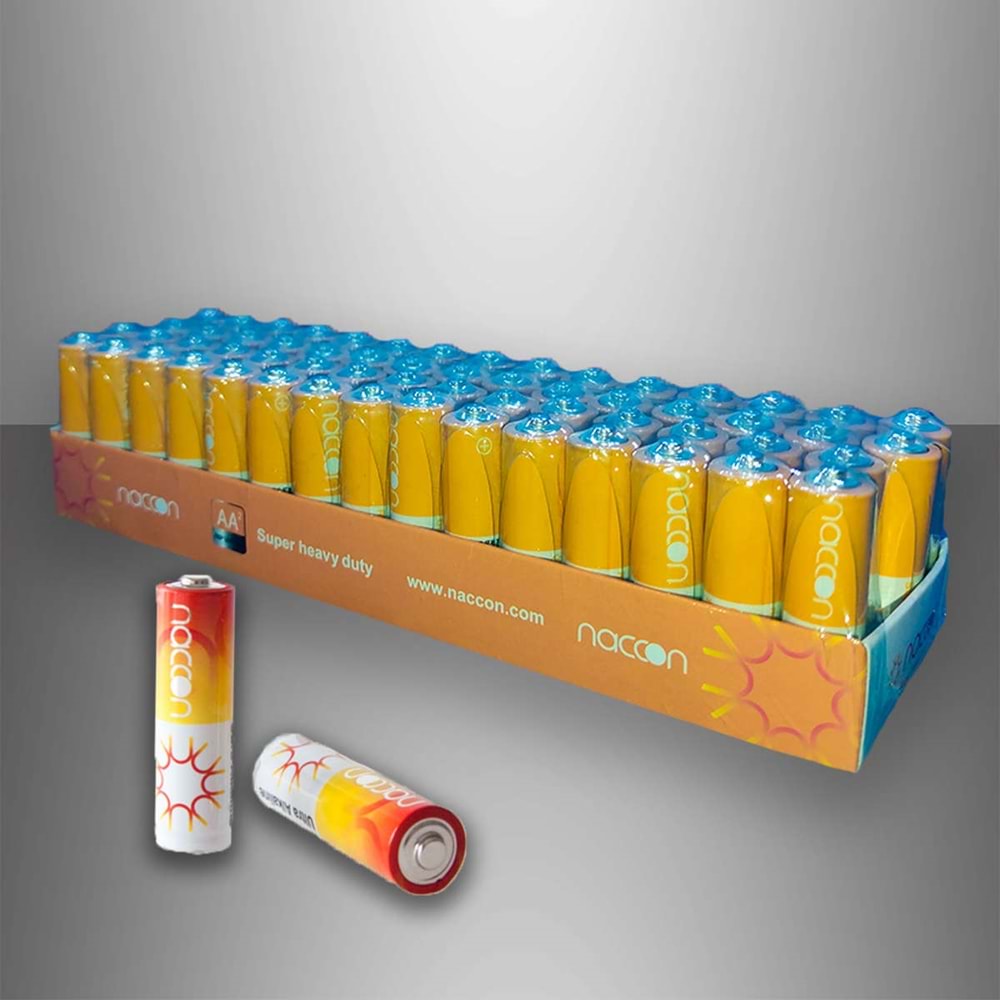 NACCON * Aa Çinko Karbon 60Lı KALEM PİL