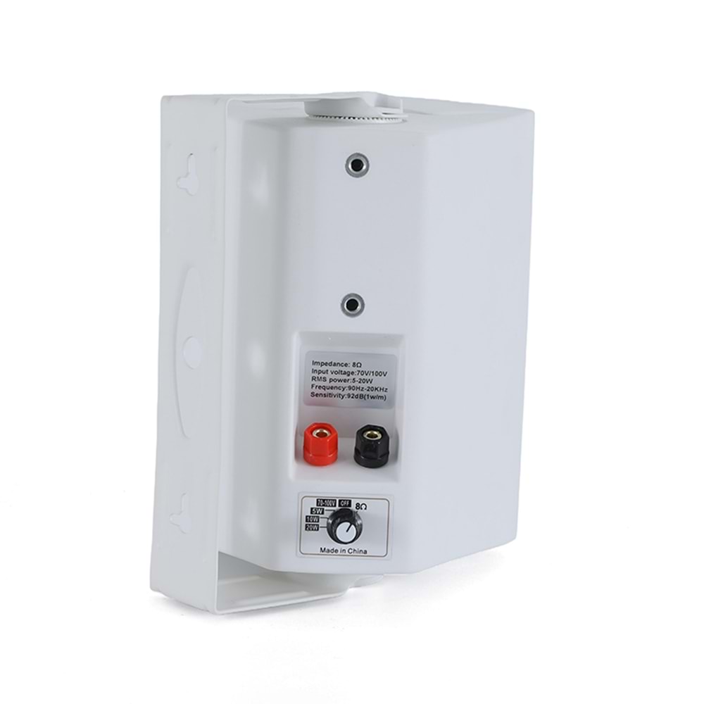 Rose RD-06w 6 İnç Beyaz Sutun Hoparlör