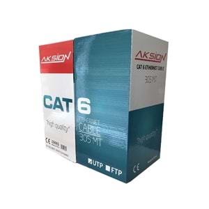 AKSİON 305 MT CAT6 İNTERNET KABLOSU