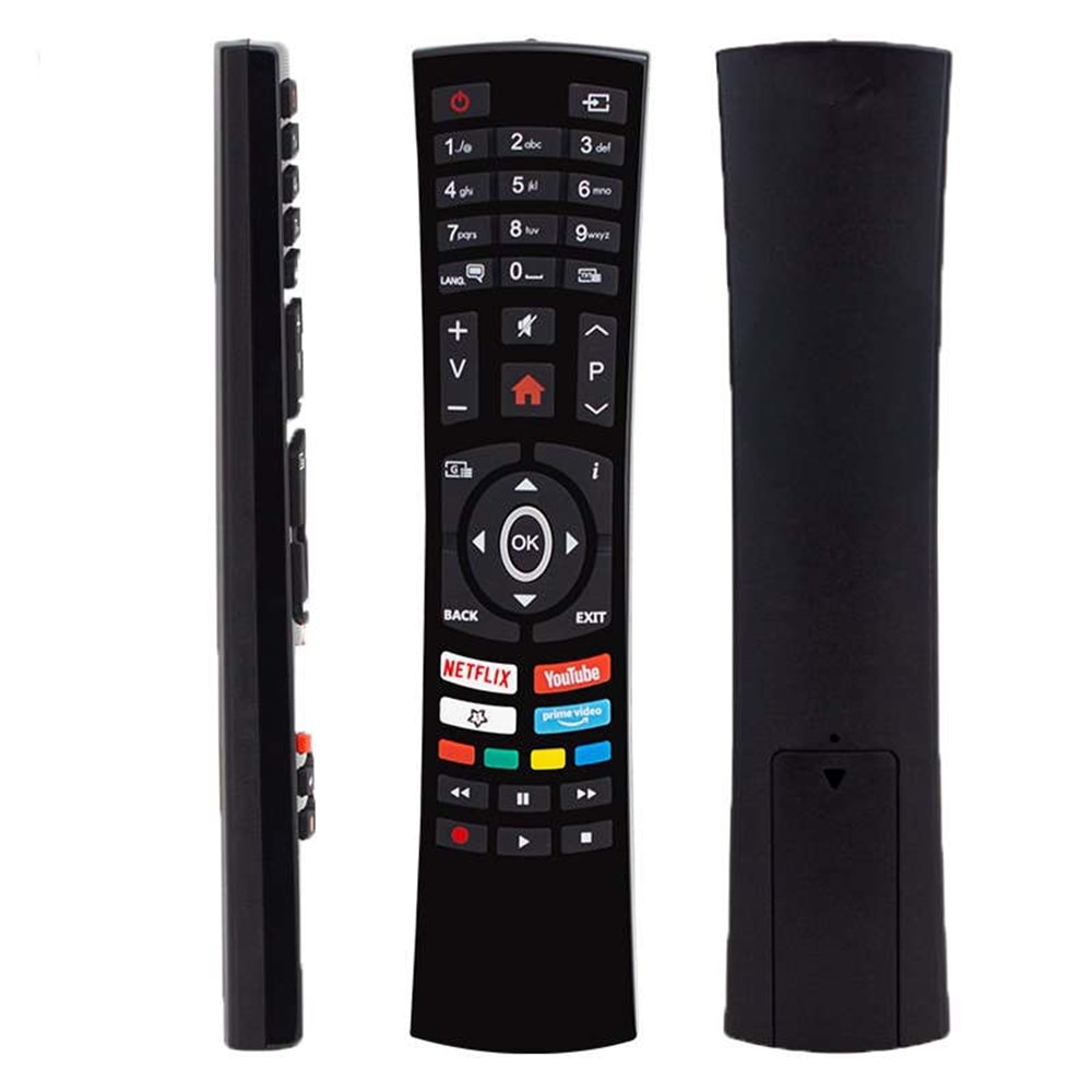 VESTEL*NETFLİX-YOUTUBE-PRİME-VİDEO TUŞLU LED TV KUMANDASI
