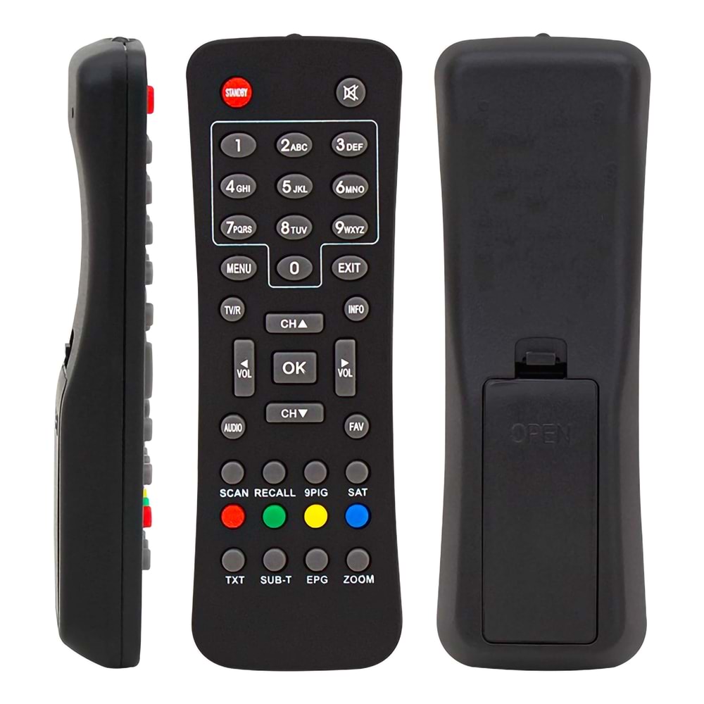 AMSTRAD*KAWAİ*TTX* UYDU CİHAZI KUMANDASI (büyük kalıp)