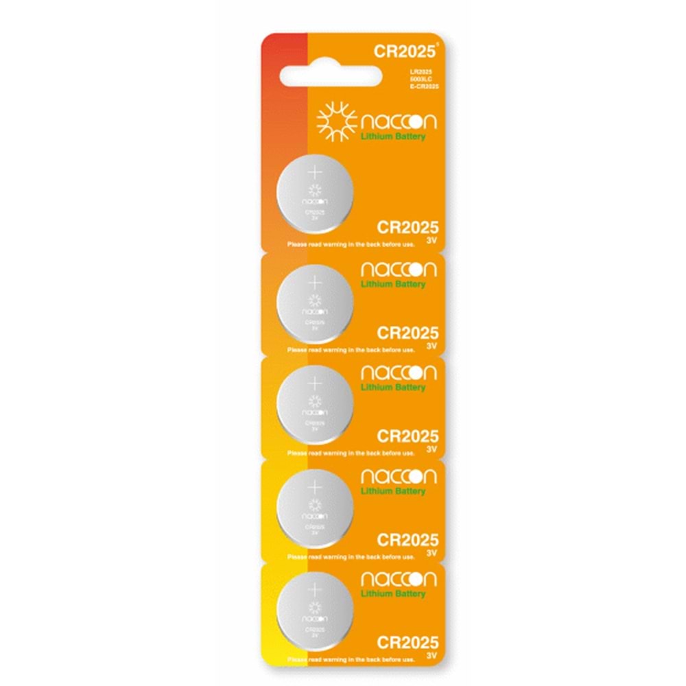 NACCON* CR2025 Lithium Pil